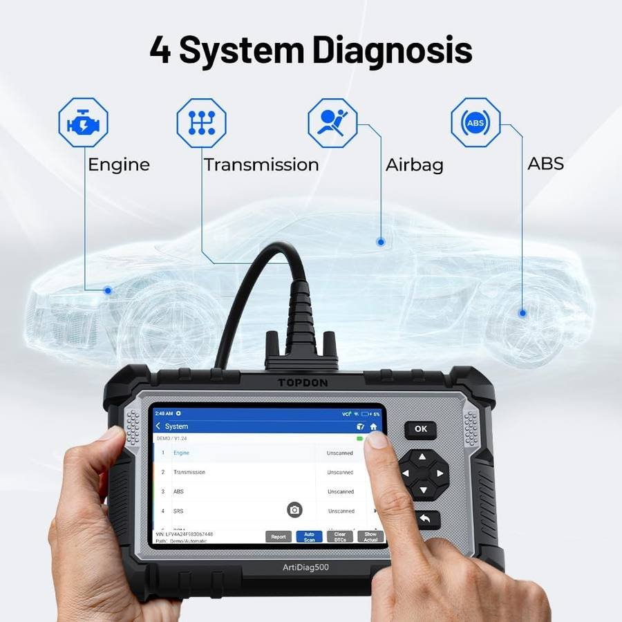 Écran diagnostic